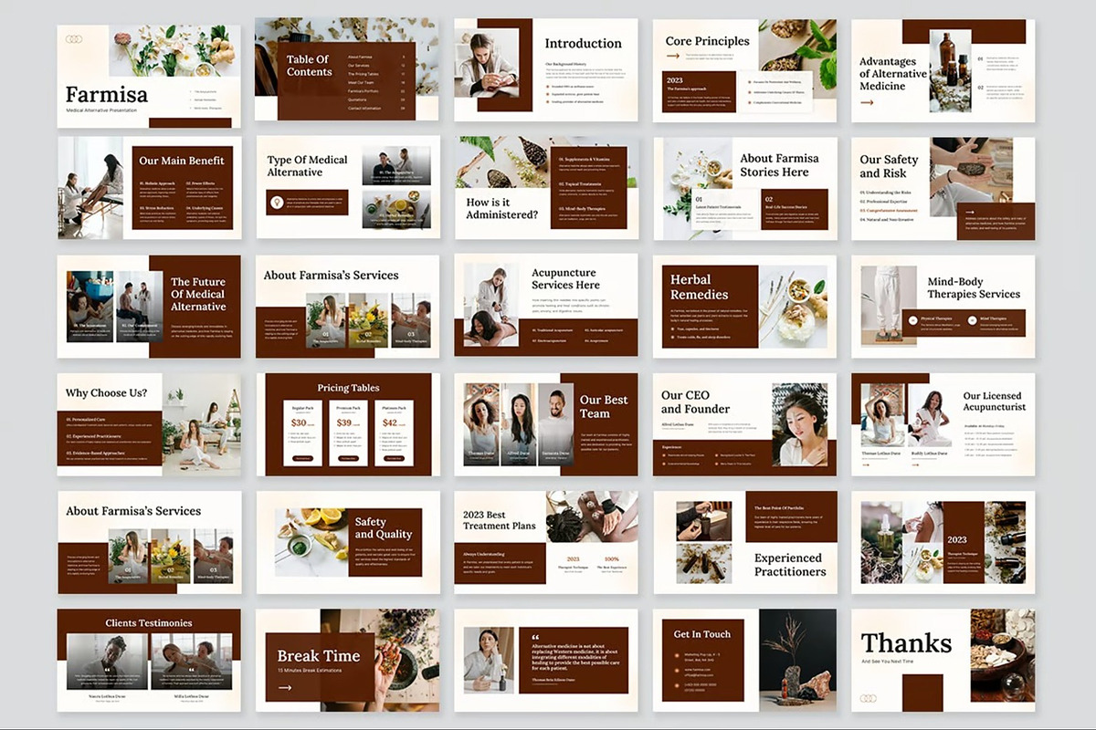 Medical Alternative Powerpoint, a Presentation Template by Fit-tee (Photo 10 of 10)