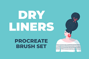 Dry Liners Procreate Brush Set