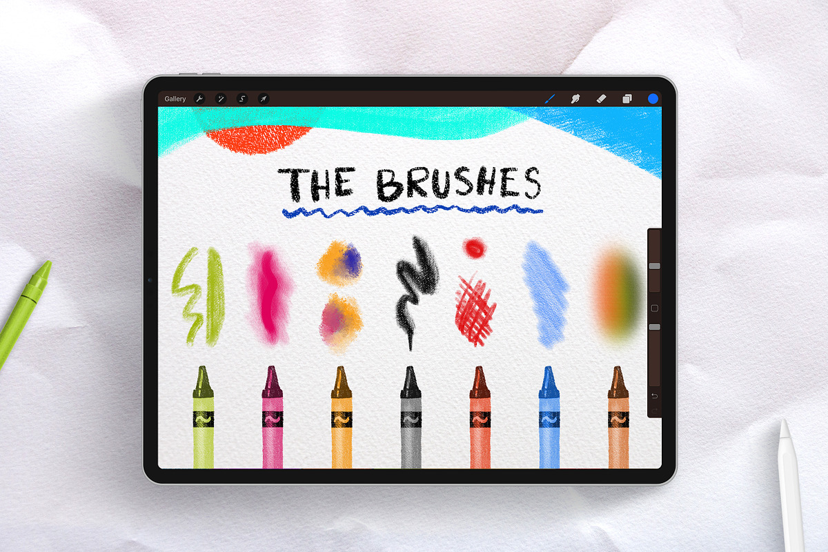 The Crayon Box for Procreate preview 5