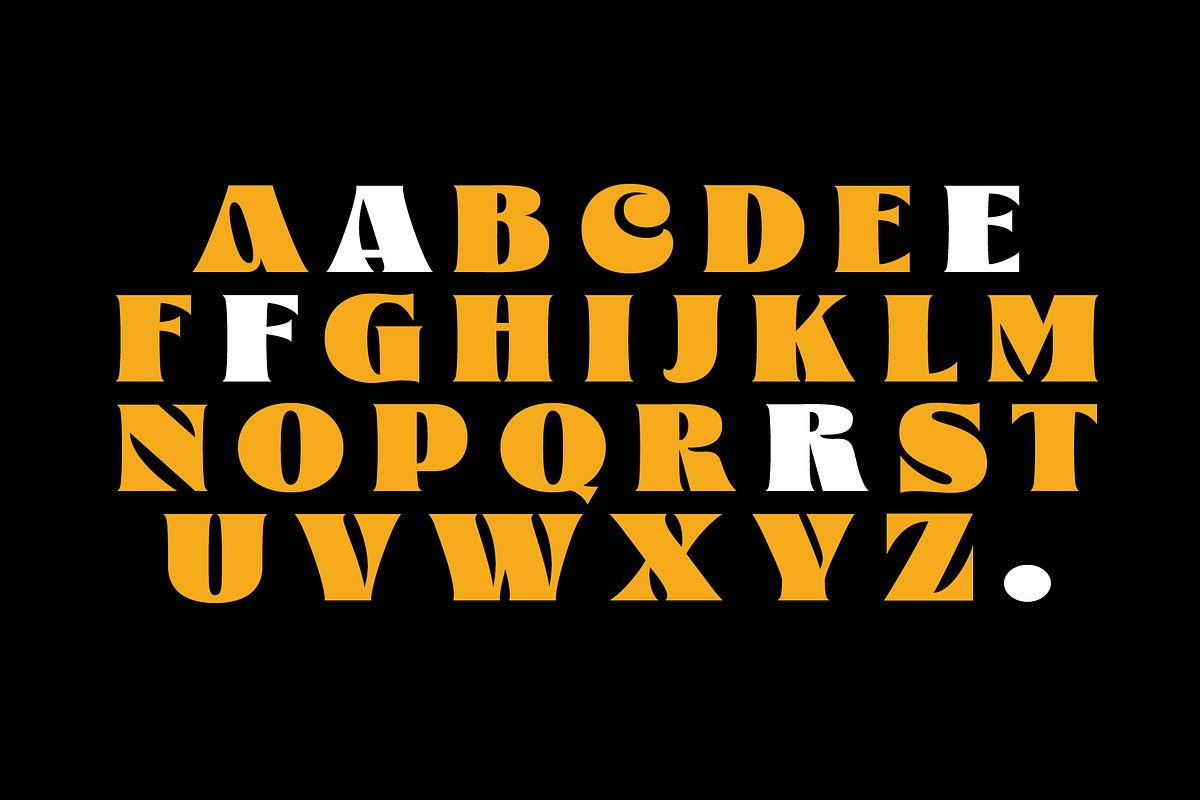 Glodok font preview 6