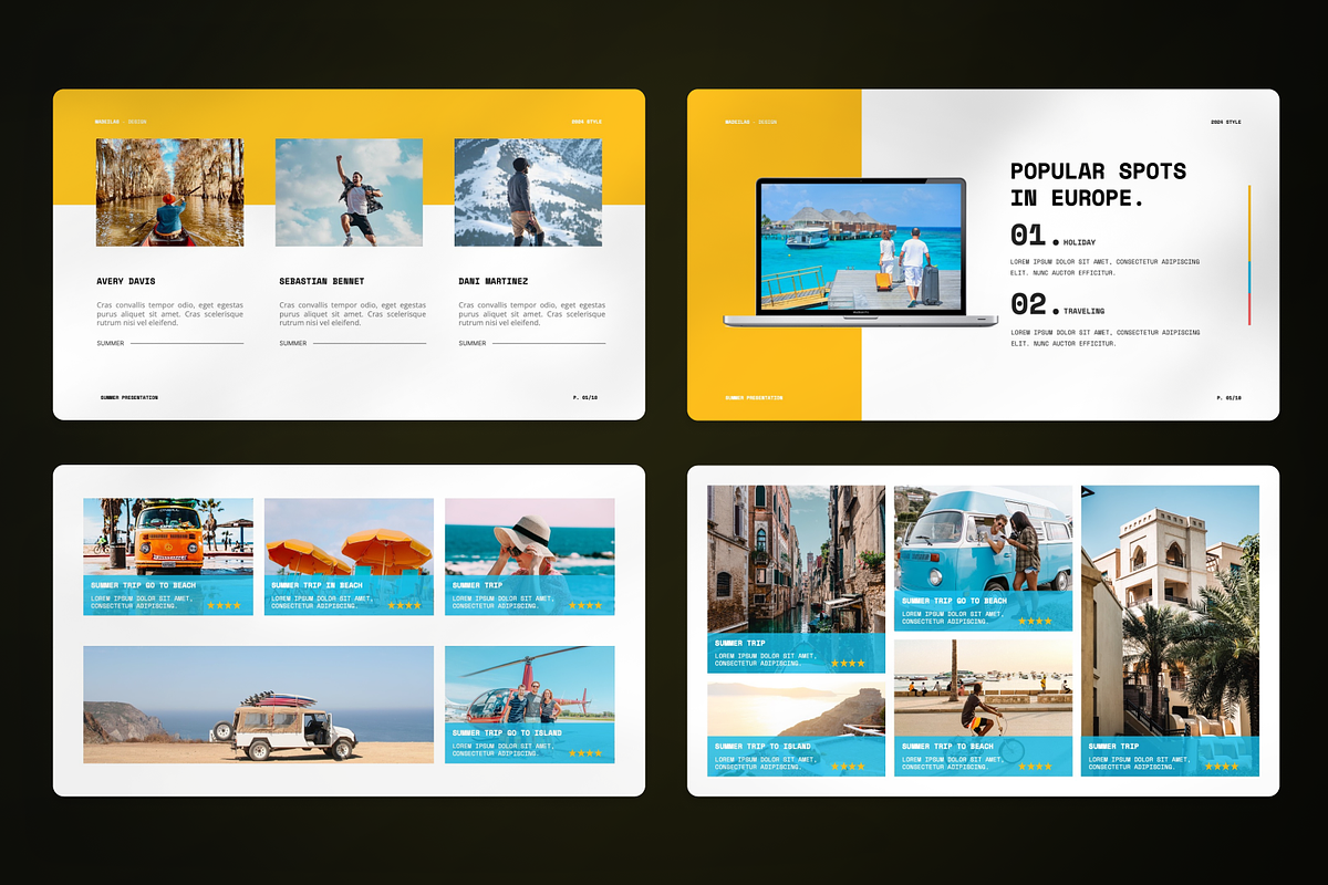 Summer Festival Google Slide, a Presentation Template by SquidPixey (Photo 3 of 7)
