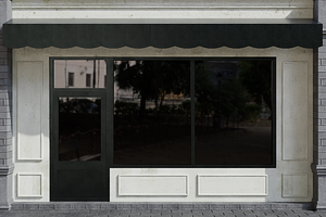 3D Modern Street Building, a Scene 3D Model by Dudukbersama