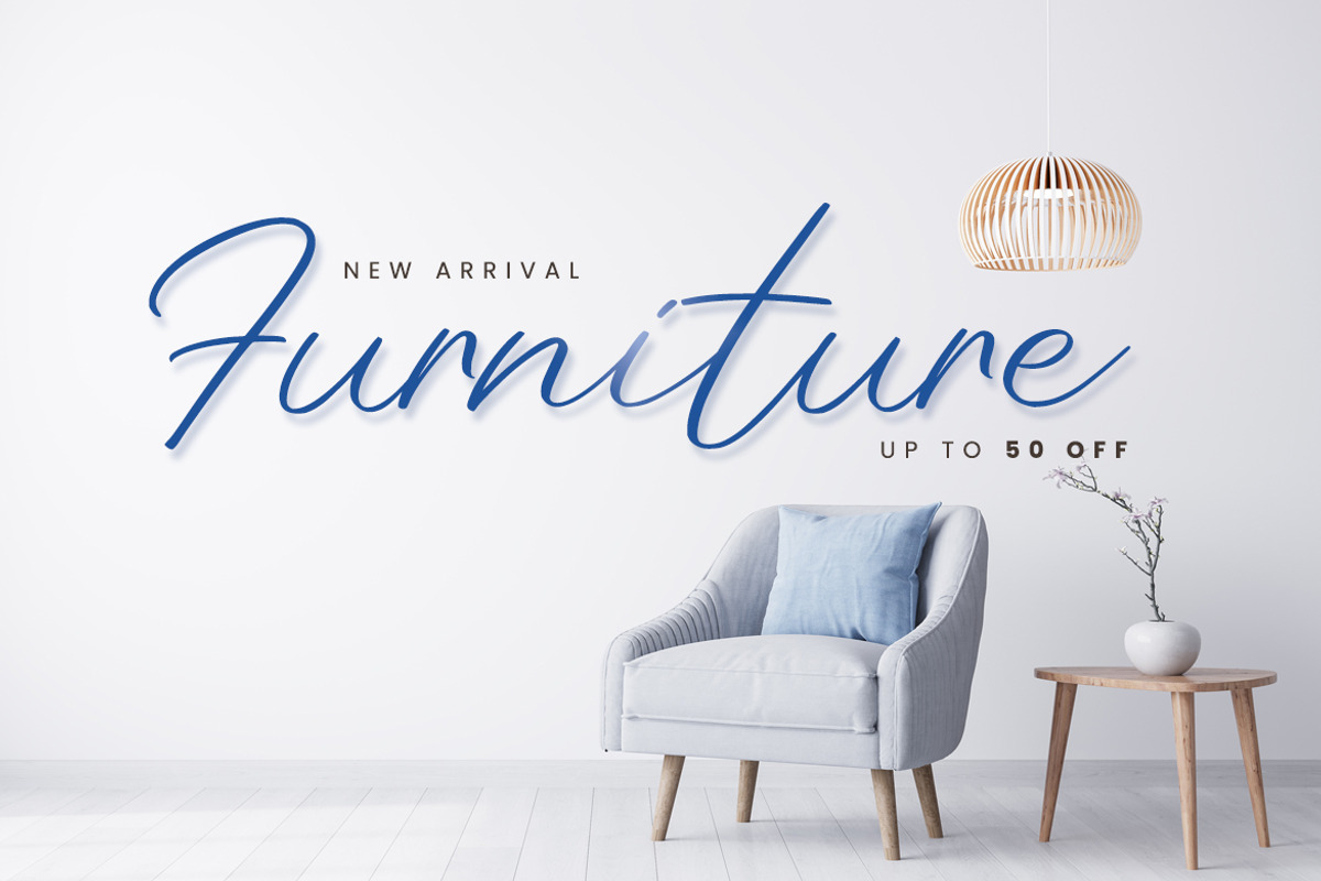 Yelenia Sareta, a Script Font by kerismaker (Photo 2 of 10)