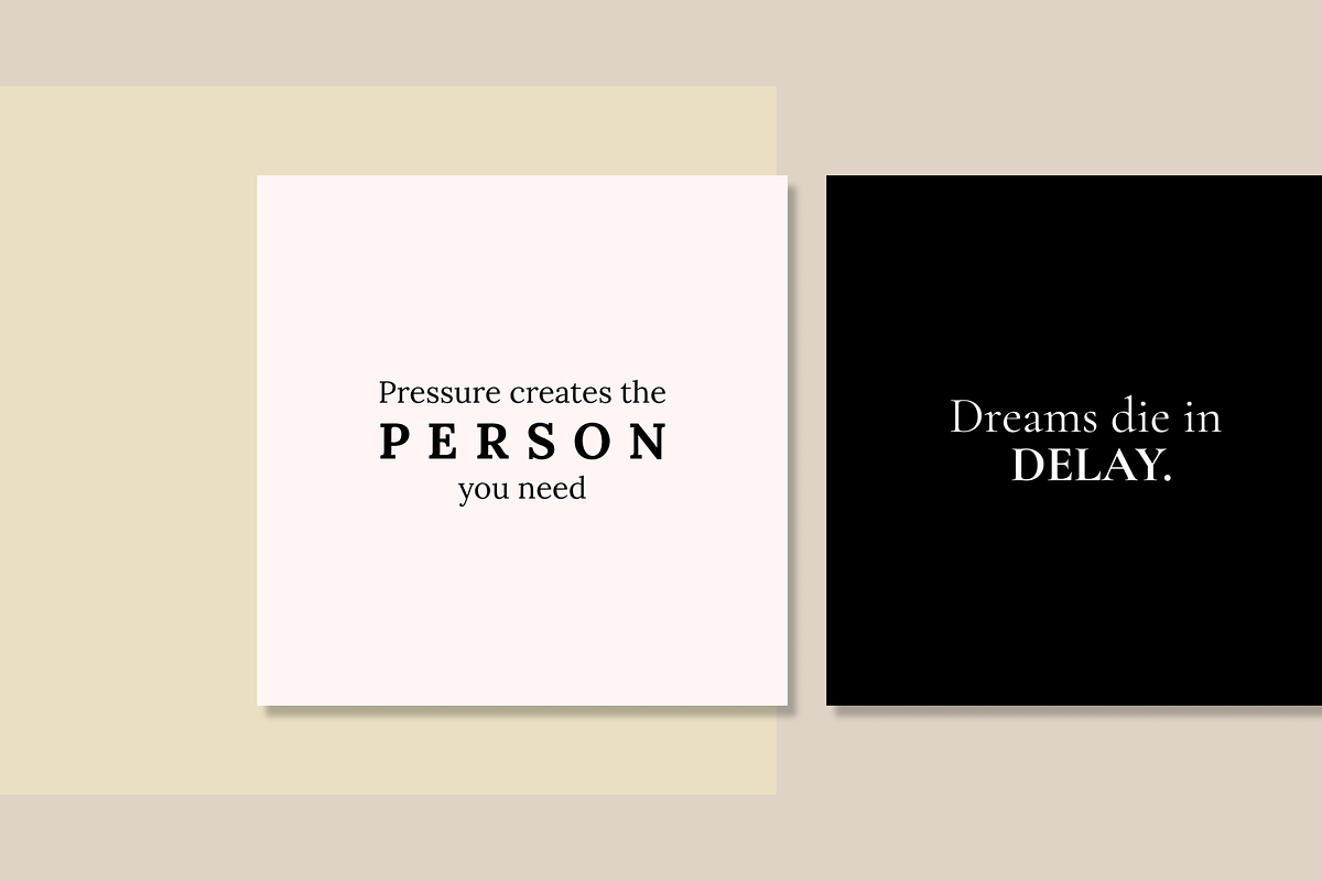 50 INSPIRING MOTIVATIONAL QUOTES, a Social Media Template by RB Boutique (Photo 8 of 10)