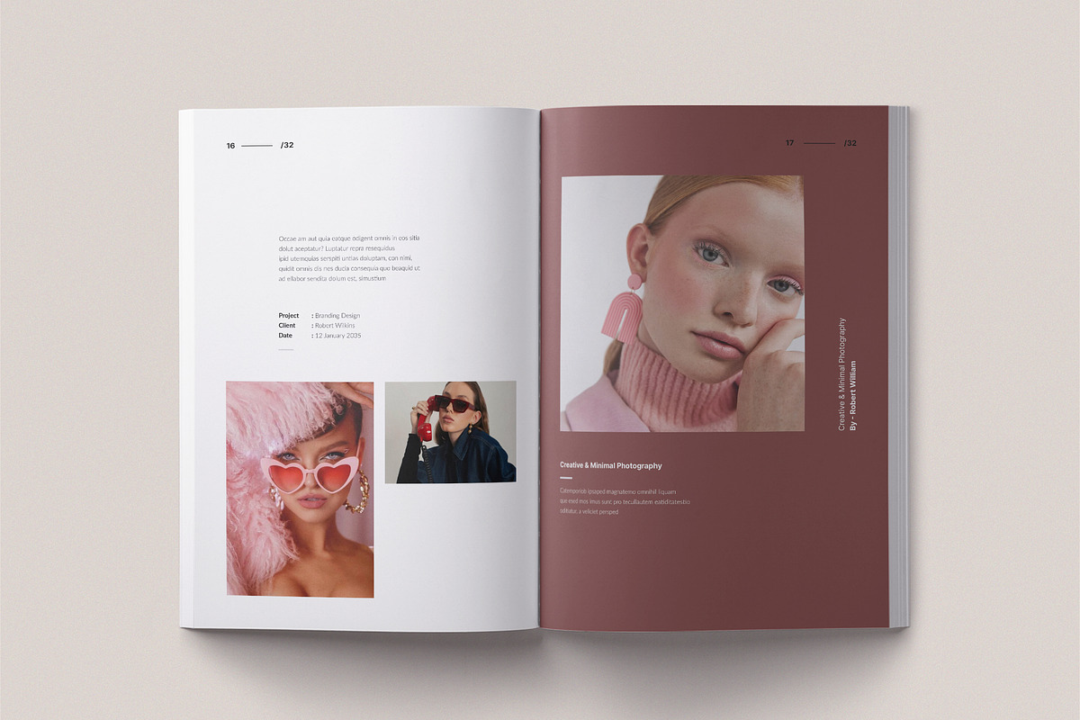 Photography Portfolio Template, a Brochure Template by TemplateFolio-Shop (Photo 8 of 16)