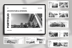 Architecture Brochure Template Lands, a Brochure Template by Spark_Creative
