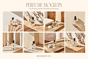 Perfume Bottle Mockup Set, a Packaging Mockup by Brandear Design (Thumbnail 4 of 11)