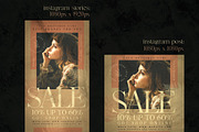 Fashion Sale - Social Media Pack, a Social Media Template by Touringxx Creative Studio (Thumbnail 2 of 6)