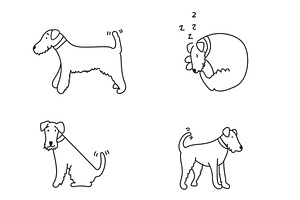 Cute Doodle Dogs Big Collection