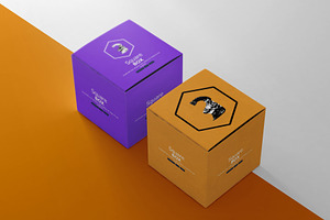 Square Box Mockup 1