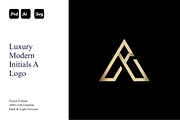 Luxury Modern Initials A Logo, a Branding & Logo Template by Luxury Logos (Thumbnail 1 of 4)