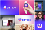 GiftBox - Modern & Vibrant Gift Logo, a Branding & Logo Template by gdrony (Thumbnail 1 of 5)