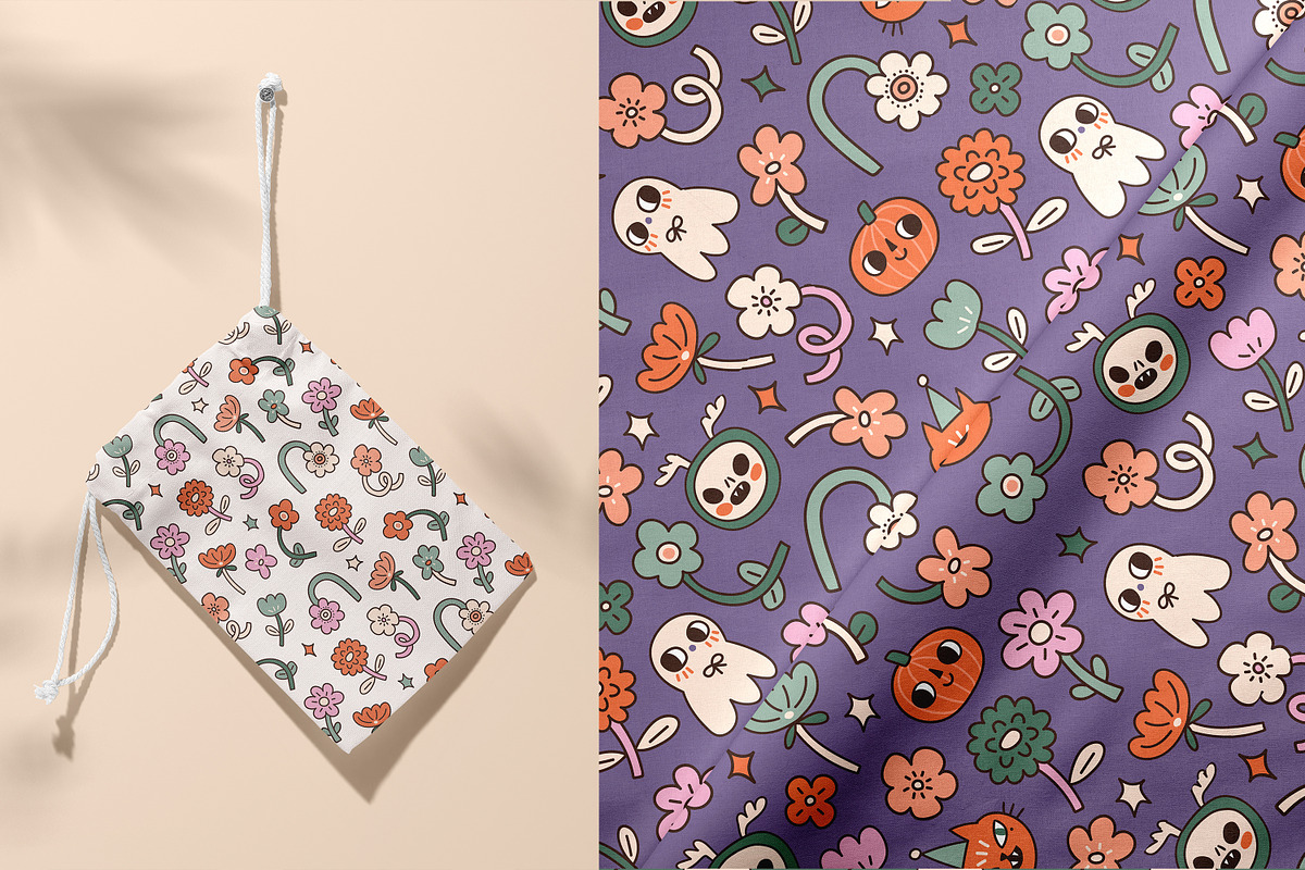 Halloween party collection, a Pattern Graphic by Alenkakarabanova (Photo 4 of 6)