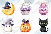 Twinkle Kawaii Halloween Clipart, an Illustration by designcity5 (Thumbnail 3 of 5)