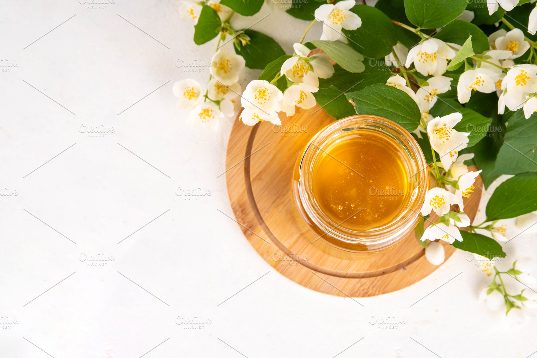 Homemade jasmine flower jam, a Food & Drink Photo by Rimma