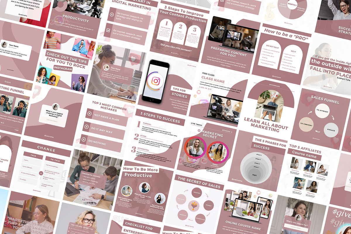 Digital Marketing Canva Templates, a Social Media Template by Canvagator (Photo 2 of 3)
