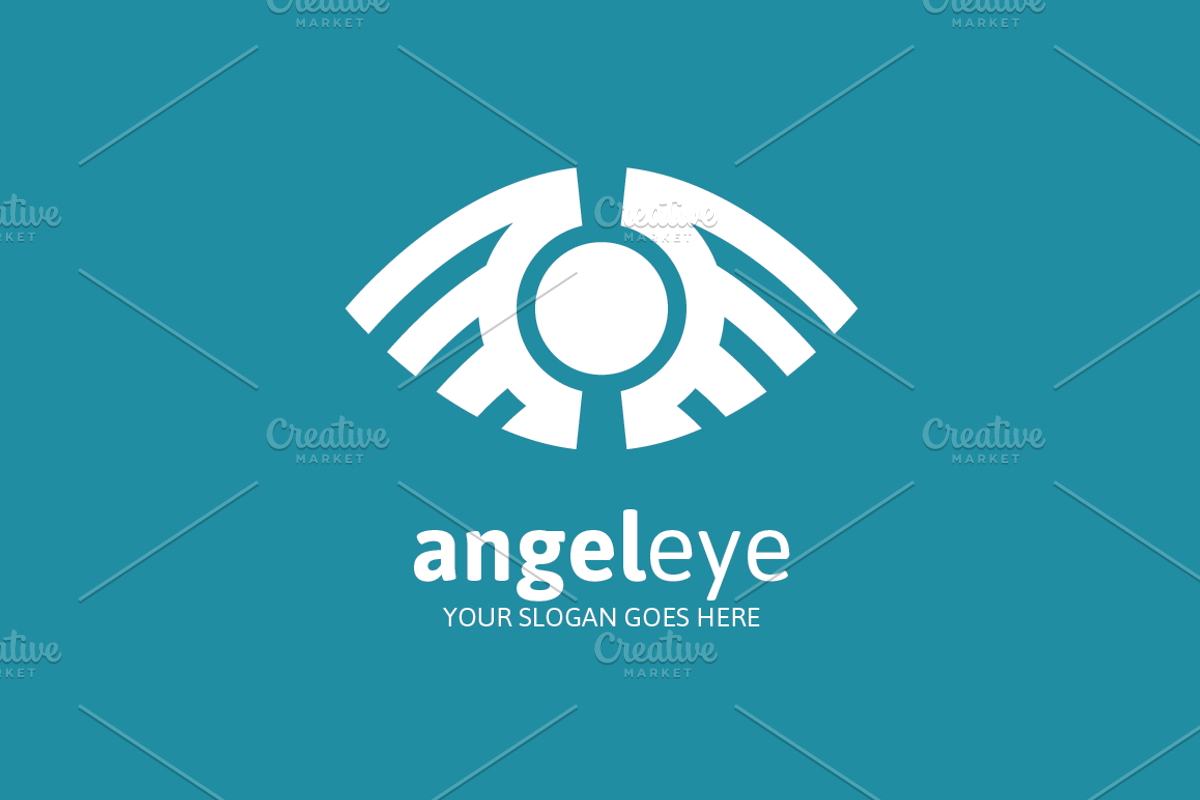 Angel Eye Logo, a Branding & Logo Template by MLJ studios (Photo 3 of 3)