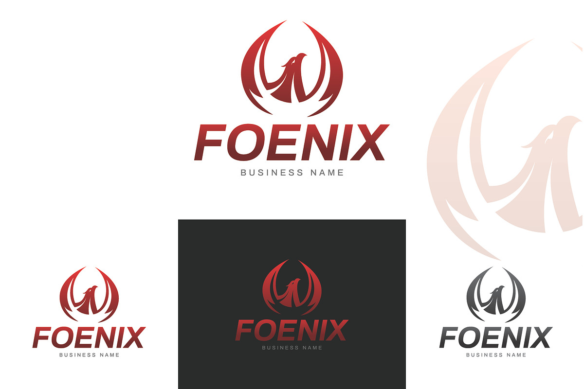 Foenix Logo Template, a Branding & Logo Template by bosathemes
