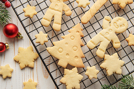 Tasty homemade Christmas cookies, a Food & Drink Photo by Olena Rudo