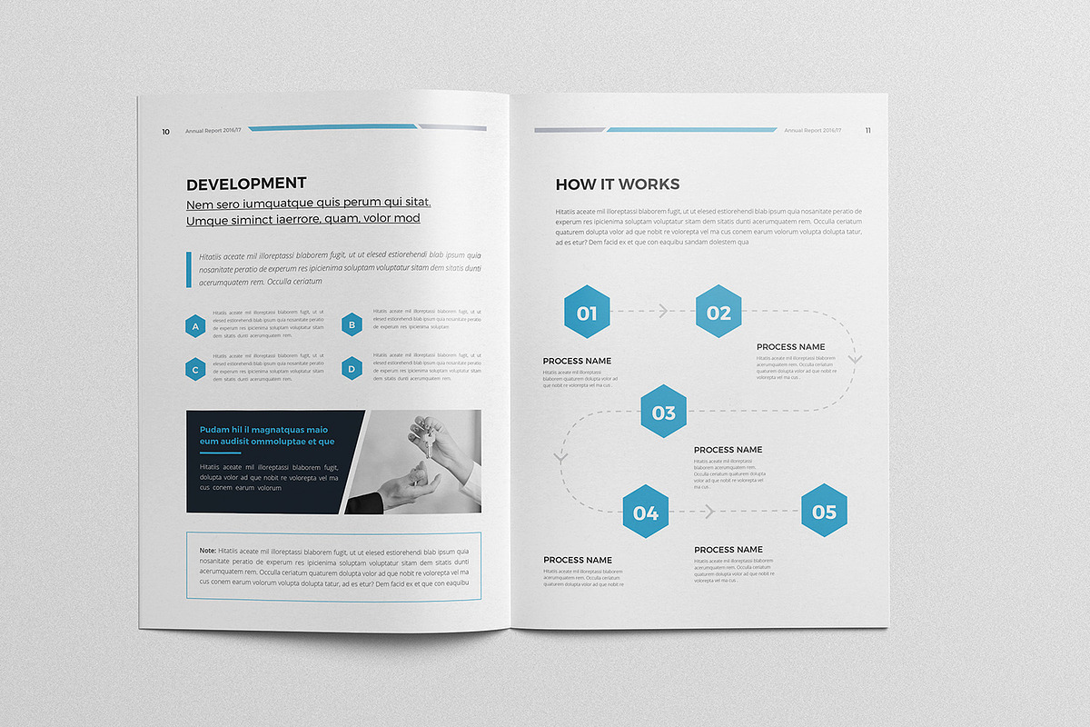 Annual Report, a Brochure Template by BrochuresFactory (Photo 7 of 11)