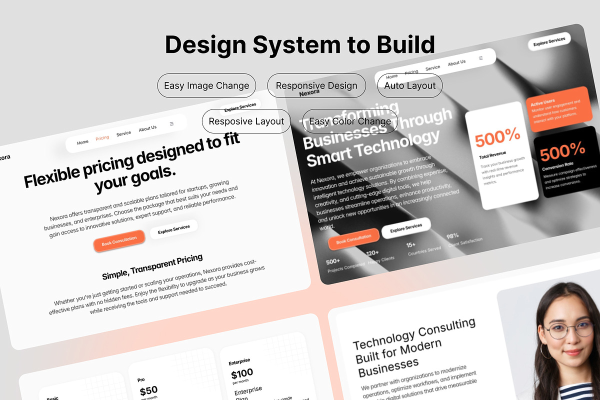 Smarter Business Starts Web Template, an App Template by Pixel Blend (Photo 6 of 6)
