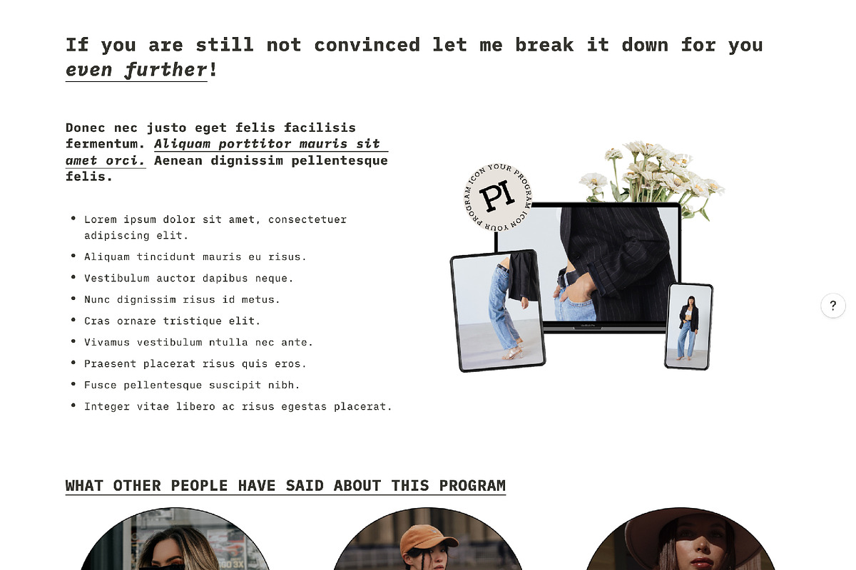 Notion Sales Page Template, a Templates & Theme by Deeply Rooted Studio (Photo 6 of 7)
