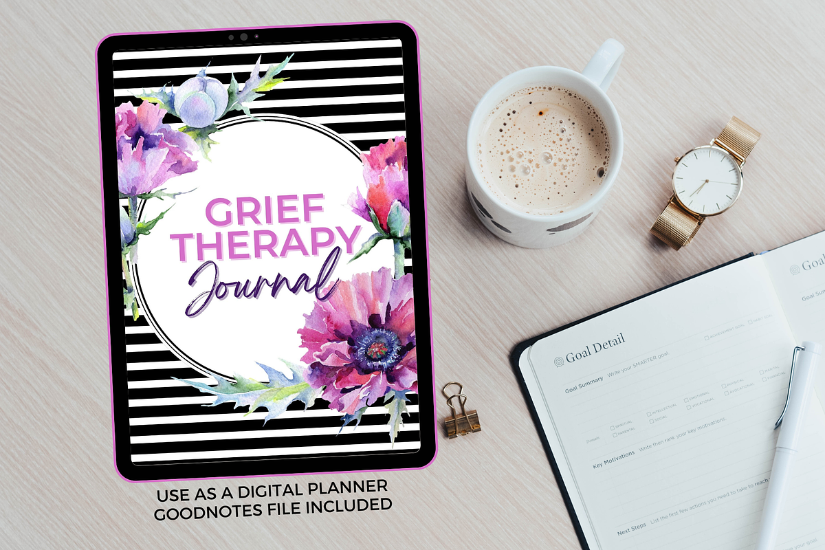 Grief Therapy Journal - Printable