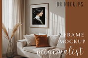 Earthy Tones | Cozy Frame Mockup A4, a Mockup by DreamRecreations (Thumbnail 2 of 5)