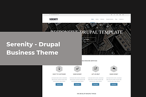 Serenity-Business & Portfolio Drupal