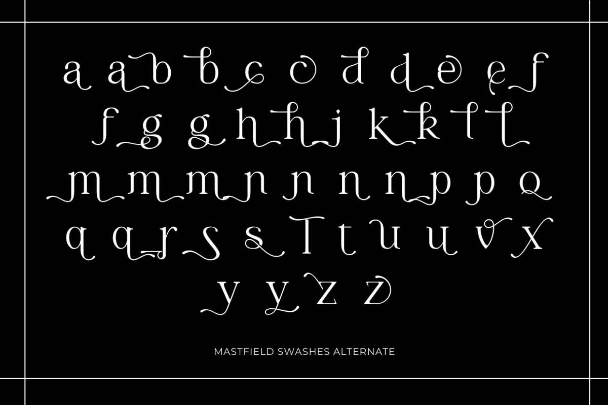 Mastfield - Modern Display Font, a Symbol Font by Sronstudio (Photo 17 of 18)