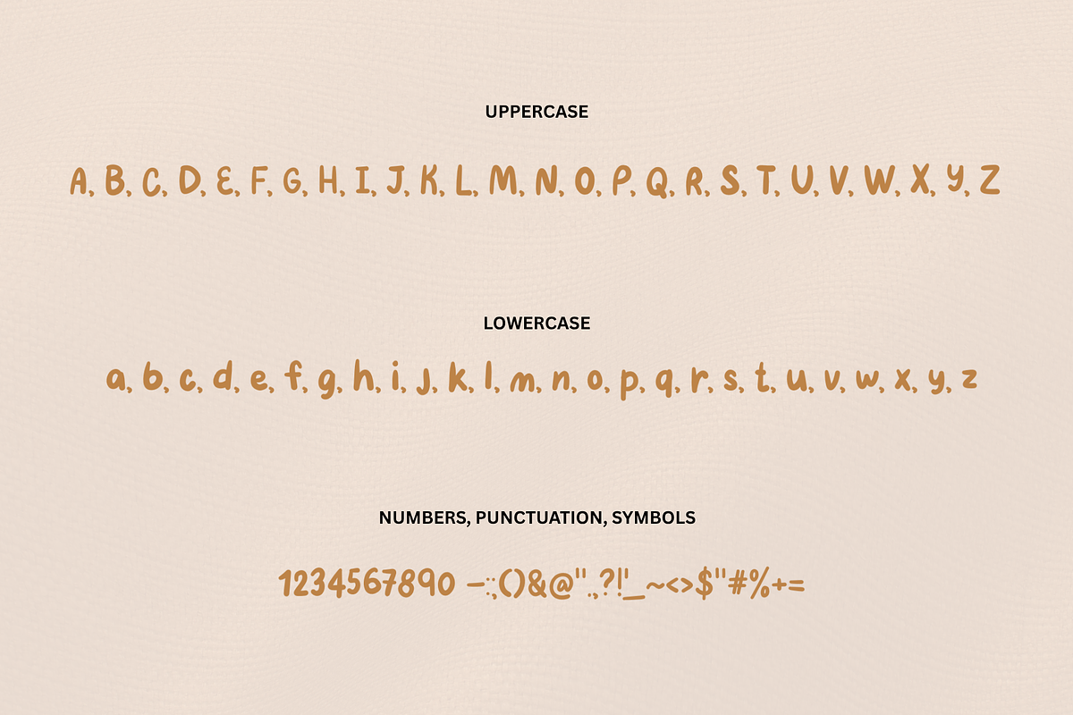 Awesome Capybara | Cozy & Playful, a Handwritten Font by Ashiya Pixel (Photo 7 of 9)
