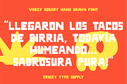 WUDZY - Handdrawn Display Font, a Handwritten Font by Cruizy & Co (Thumbnail 2 of 11)