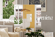 LENIS ROOM Natural Frame Mockup Set, a Household Mockup by Stykke Studio (Thumbnail 43 of 58)