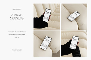 IPhone, MacBook, & Poster Mockups