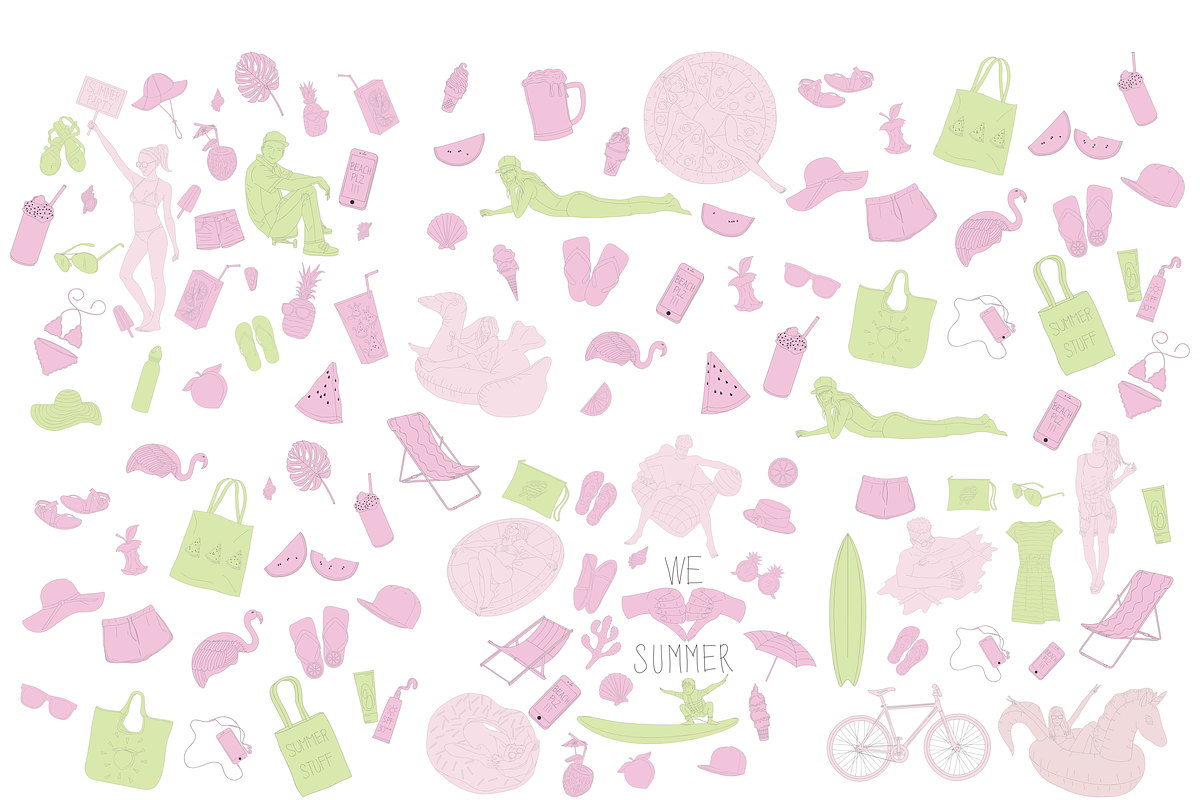 Font Trio - HITS (Holiday Package), an Illustration by Collapse Std. (Photo 6 of 7)