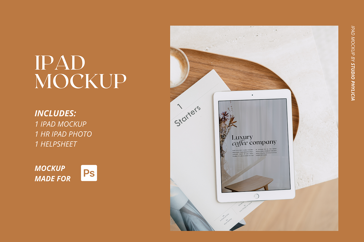 Ipad Mockup, TERRA 16, an iPhone Mockup by Studio Phylicia (Photo 1 of 3)