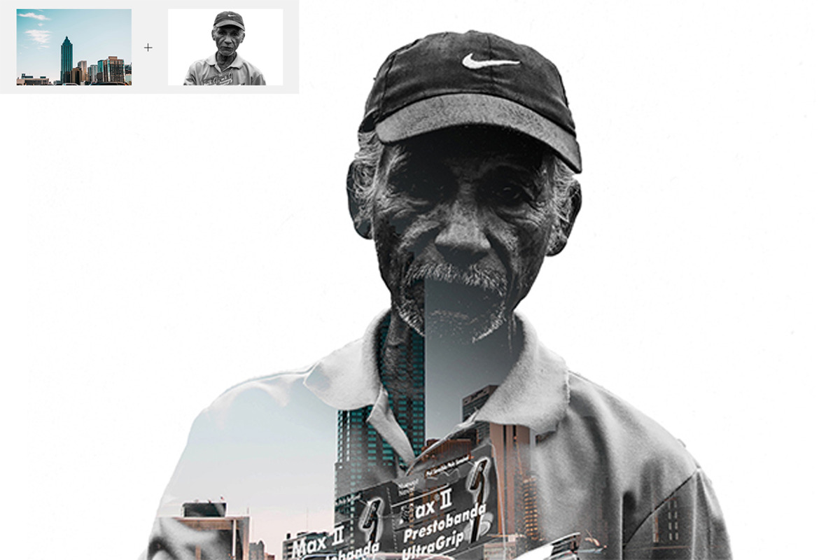 Double Exposure Template, a Brushes & More by lawless graphic (Photo 3 of 8)