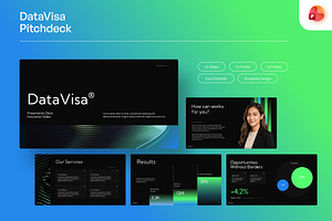 DataVisa Pitch Deck Innovation Power