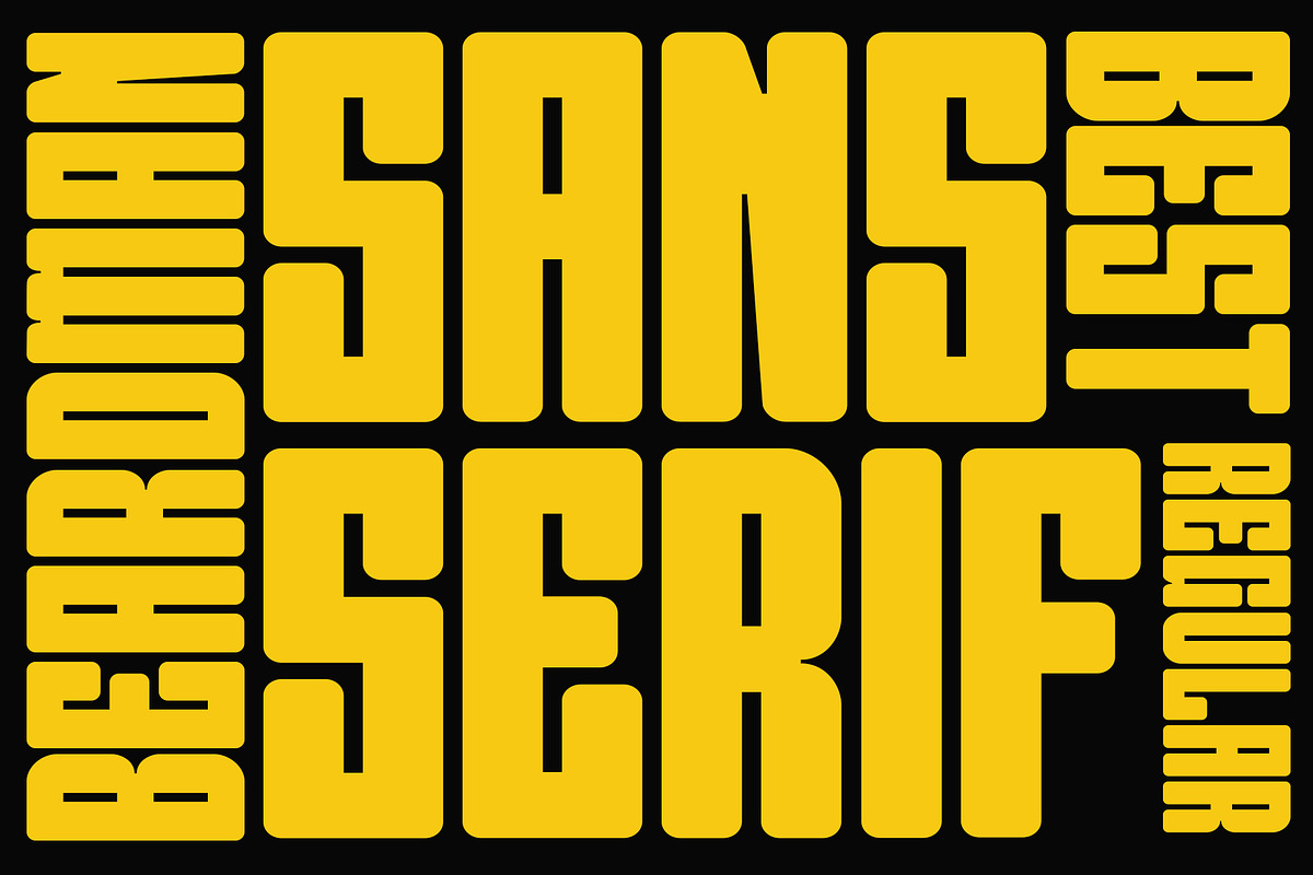 Beardman - Headline Condensed Font, a Sans Serif Font by roomspace creative lab (Photo 13 of 15)