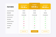 Pricing Tables, a Templates & Theme by Youme Techworld (Thumbnail 2 of 5)