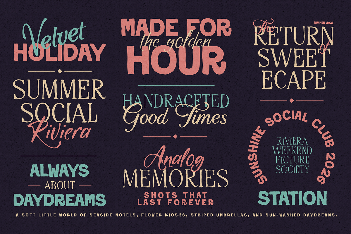 Softspoken Serif, Sans, Script Fonts, a Script Font by VP Fonts (Photo 9 of 18)