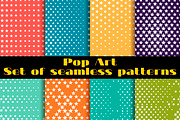 Pop Art seamless patterns, a Pattern Graphic by Andy Vinnikov (Thumbnail 2 of 2)