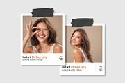 Instant Photography Mockup, a Product Mockup by graphypix (Thumbnail 1 of 4)