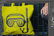Bags Tote Mockup (OAD113 Liberty), a Merchandise Mockup by Arfis (Thumbnail 10 of 14)