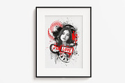 Artistic Watercolor Tattoo Art, an Action Add-On by MRI STUDIO (Thumbnail 7 of 28)