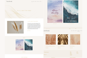 Notebook Squarespace 7.1 Template