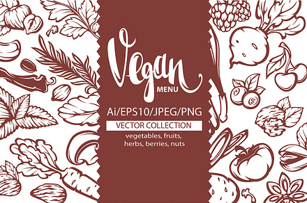 all food for your vegan menu