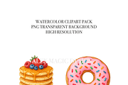 Bakery Clipart Set, a Decorative Illustration by Pati Charm Studio (Thumbnail 4 of 8)