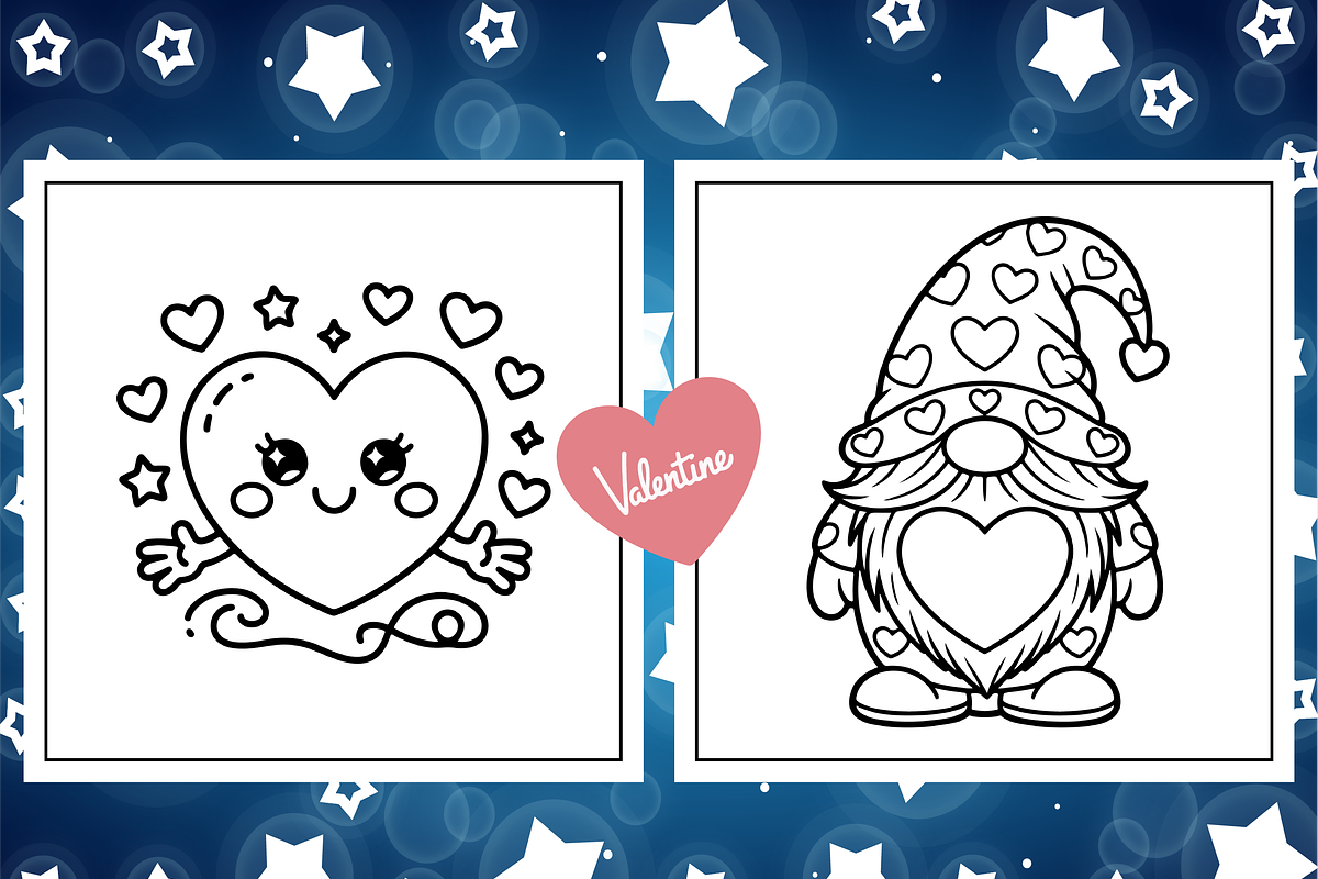 Happy Valentine's Day Bold & Easy, a Seasonal Illustration by Design Zone (Photo 2 of 5)