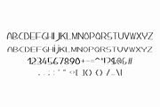 Flatened - Modern Typeface, a Sans Serif Font by Made by Cap (Thumbnail 2 of 3)